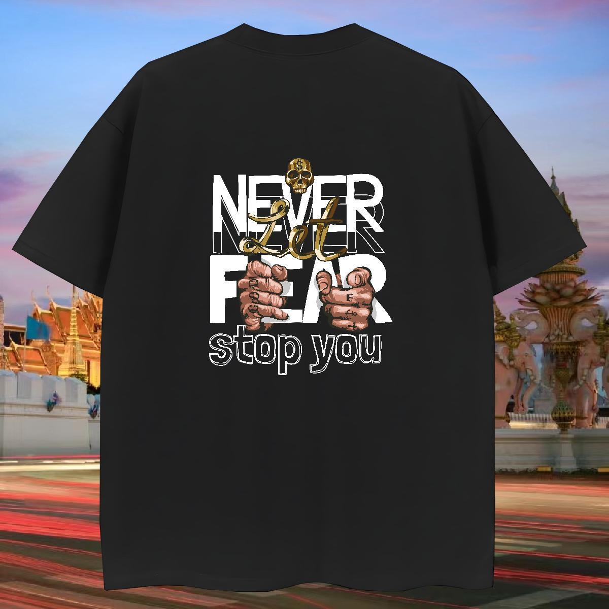 T-Shirts for Men 100% Cotton 230g hand- Anime Printing Street Breathable Short Sleeve Custom Printed Men Tops Tees Wholesale High Quality Wear
