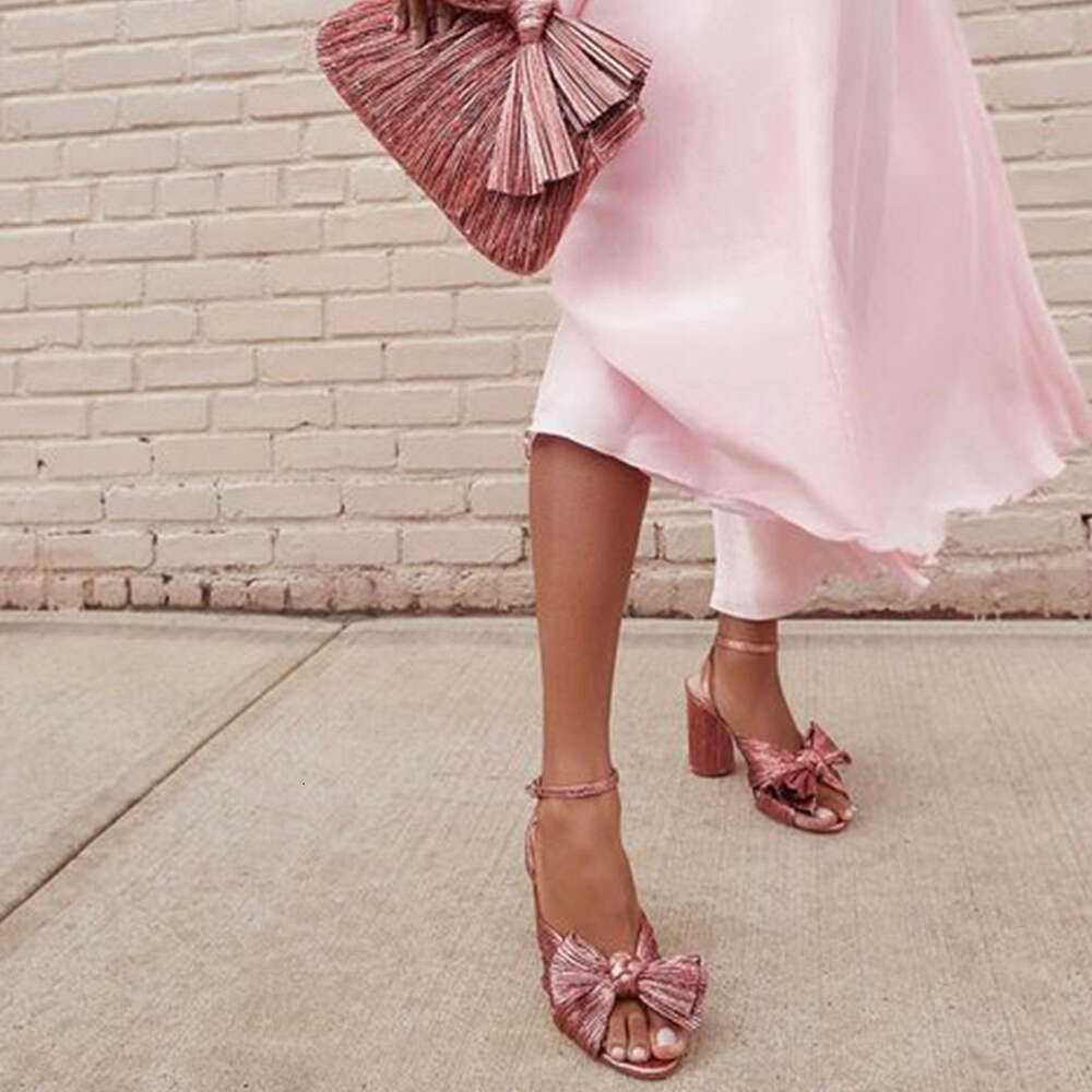 Lapolaka Fashion Sexy Elegant Trendy Flroal Block High Heels Ankle Strap Big Size Summer Party Sandals Women Shoes