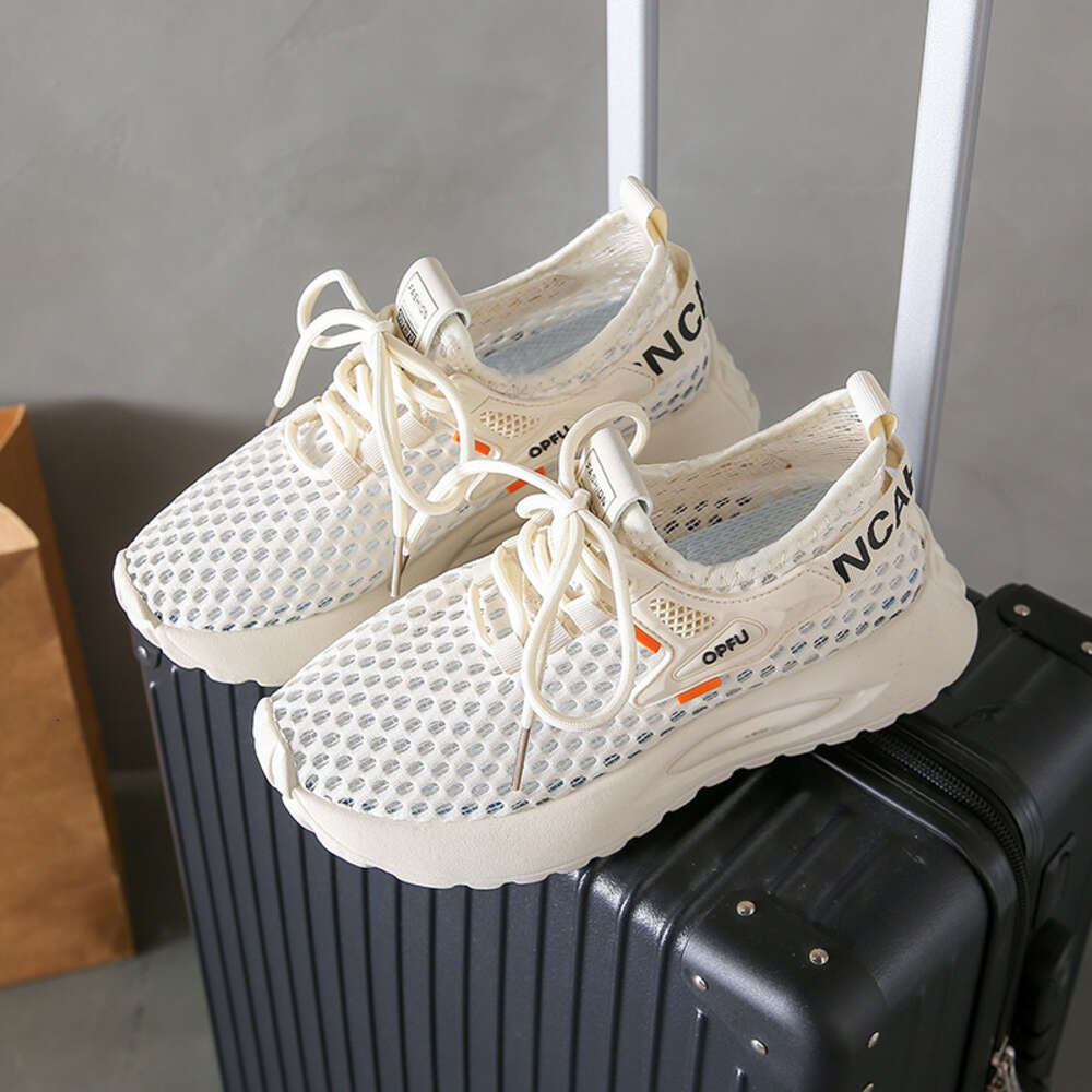 Ddmysports Instagram Korean New Flying Weaving Summer Student Sports Running Casual Thick Sole Women S Shoes XFG OUTDOOR
