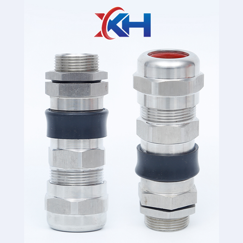 Double sealed armored gland head 304 stainless steel explosion-proof stuffing box gland waterproof cable clamping sealing joint