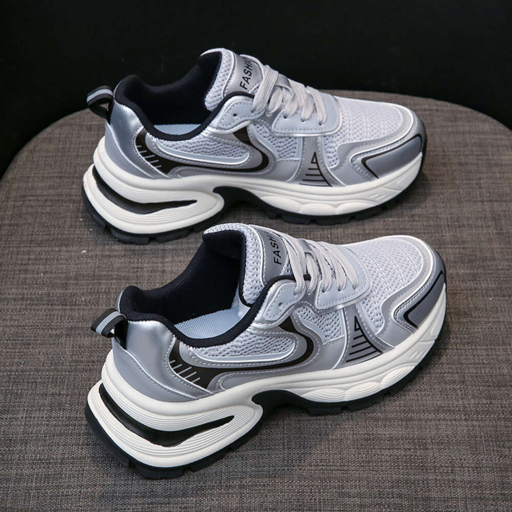 Ddmysports Instagram Korean Edition New Dad Women S Spring Student Sports Running Casual Thick Sole Versatile Shoes A OUTDOOR
