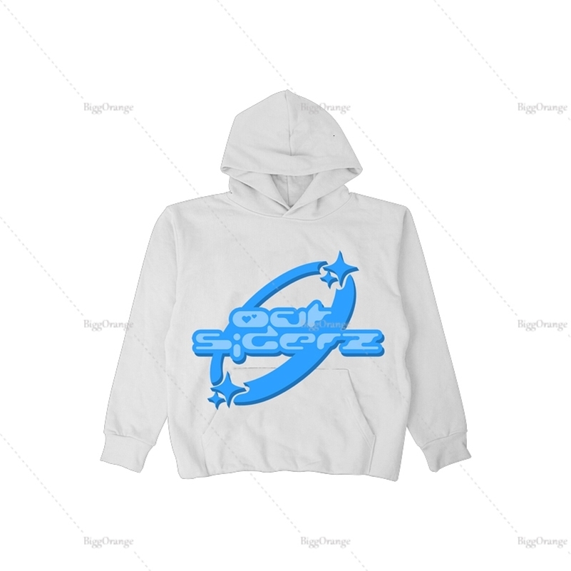 Harajuku Letter Graphic Printed Hoodies Casual Vintage Oversized Streetwear hip-hop Fashion Sweatshirts Kawaii Y2k tracksuit men 240819