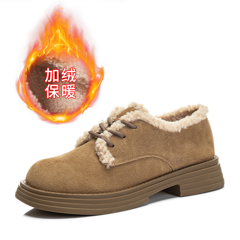 Ddmysports Winter New Versatile Little White Thick Eels Casual Warm Women S Shoes OUTDOOR