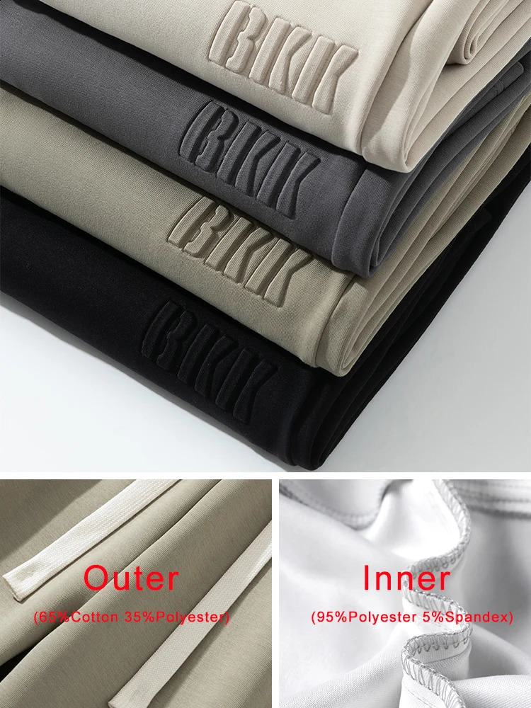 Big Size Mens Sweatpants 8XL 7XL 6XL Sportswear String Banding Wide Leg Baggy Pants Male Cotton Casual Straight Track Trousers 240820