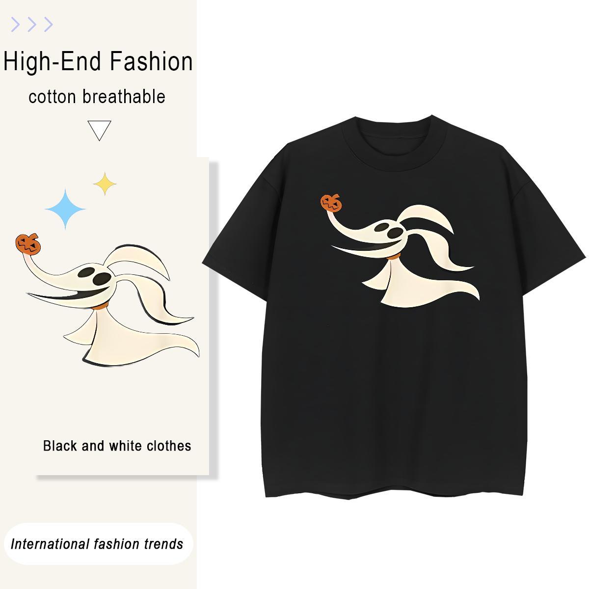 2024 Designer Men Clothes T-Shirt monster Street Casual 230g Cotton Polos Breathable Short Sleeve Cool Design T Shirt For Man Oversized 3XL 4XL