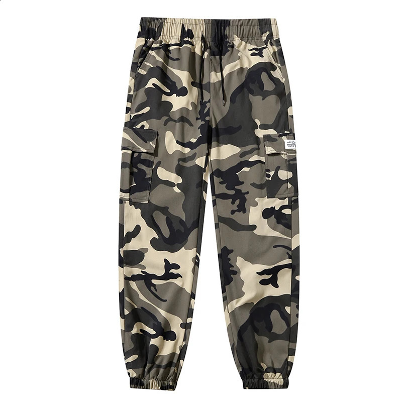 L7XL Camouflage Jogger Pants Mens Spring Autumn Pencil Harem Pant Men Comfortable Trousers Camo Joggers Multiple Pockets 240820