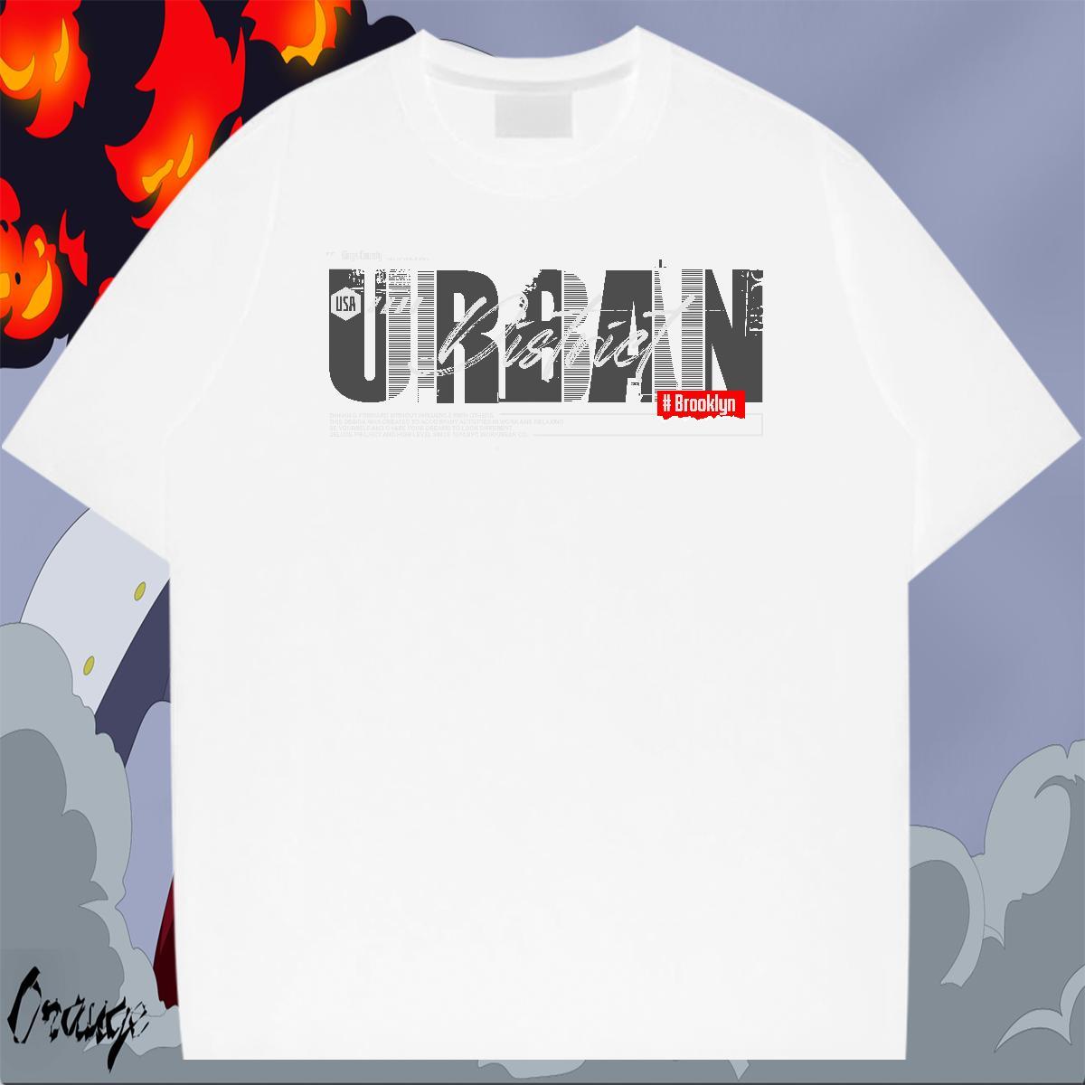 Cool Men Tshirts Outdoor 230g Pure Cotton Customized Print Crew Neck letter Men T Shirts New Tops Shirt