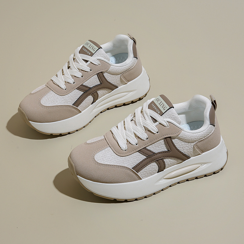 Ddmysports Autumn New Korean Edition Breathable Forrest Gump Ins Student Casual Thick Soled Running Shoes For Women Q OUTDOOR