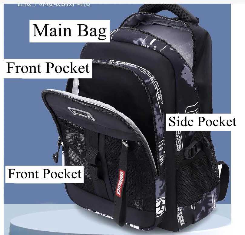 kids School Wheeled satchel School Trolley Bag on wheels For boys School Rolling Backpack bags with cart school bag teenagers Y240820