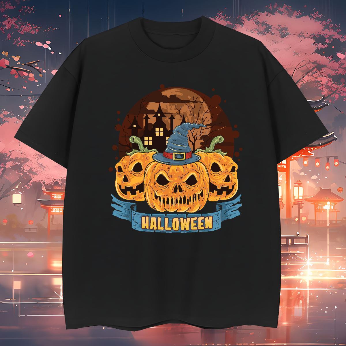 High Quality T-Shirts pumpkin Pure Cotton Daily Wear Oversized 4XL 230g 100% Cotton Tshirts Designer Fashion Top Tees