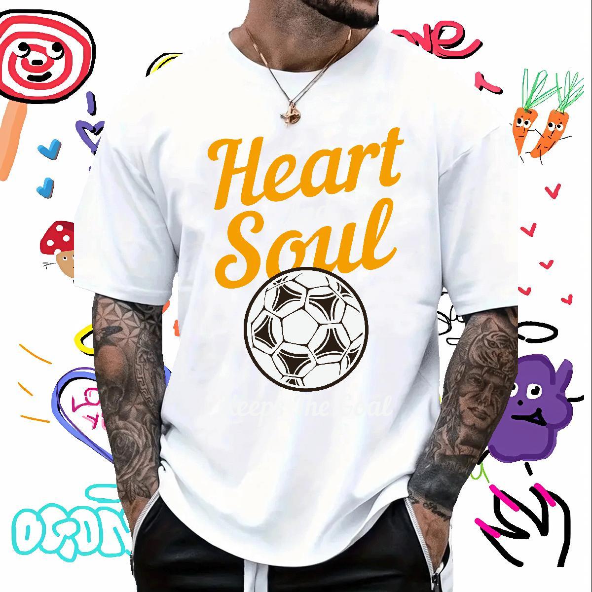 Unisex football T Shirt For Man Outdoor Men Tees 230g Cotton Designer Fashion Breathable Short Sleeve Oversized Wear