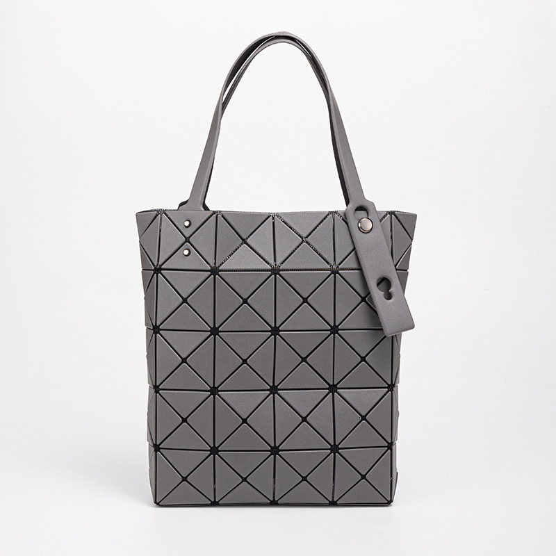 Ladies' high-end handbag with large capacity summer tote 2024 new diamond grid bag
