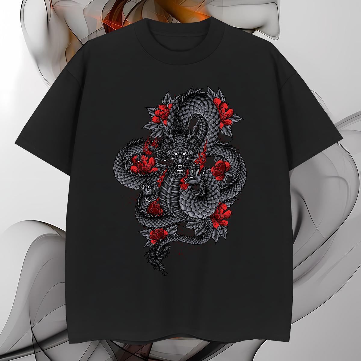 T Shirts Men 100% Cotton 230g ferocity Casual Beach Pure Cotton White Plus Size Tshirts Brand Designer Tees Shirts