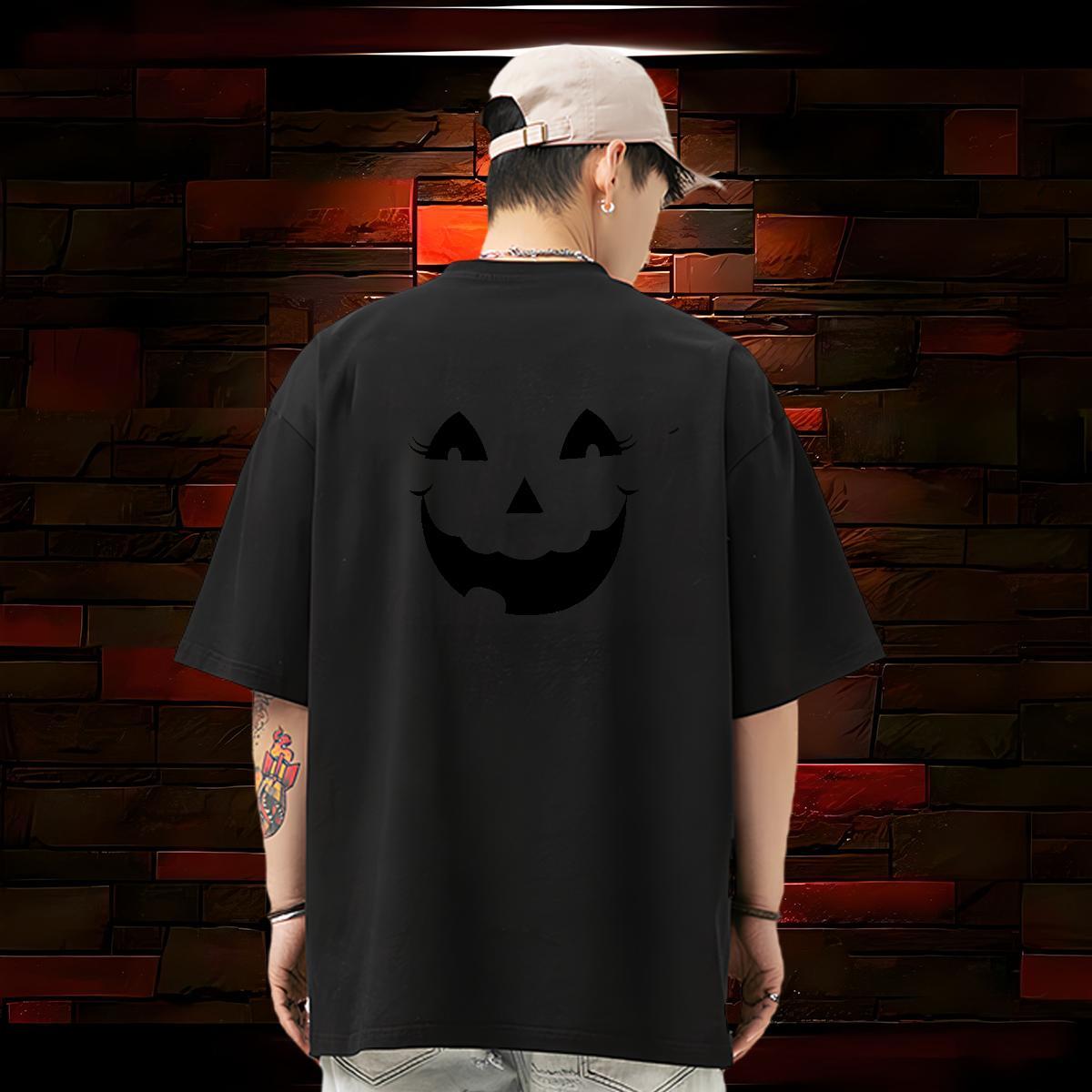 Designer Fashion Men Tops Tees monster Sport 230g 100% Cotton Tee Shirt Breathable Crew Neck Unisex T-Shirts for Men Graphic
