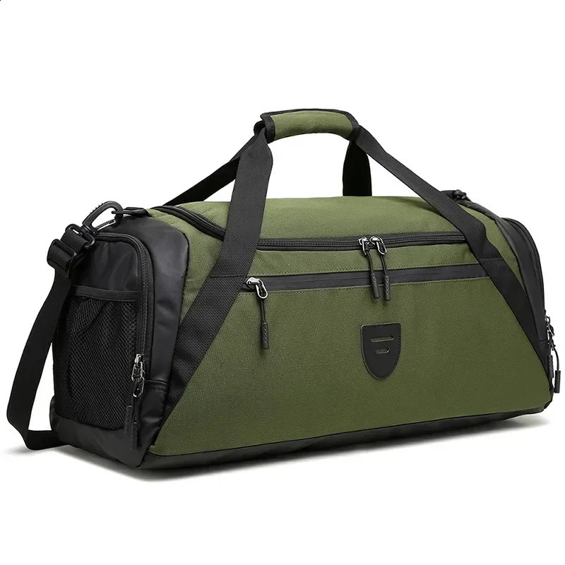 Travel Bag for Men Weekend Traveling Duffle Tote 2024 Boston Sports Gym Green Khaki Gray Black Big Large Hand 240819ZYl