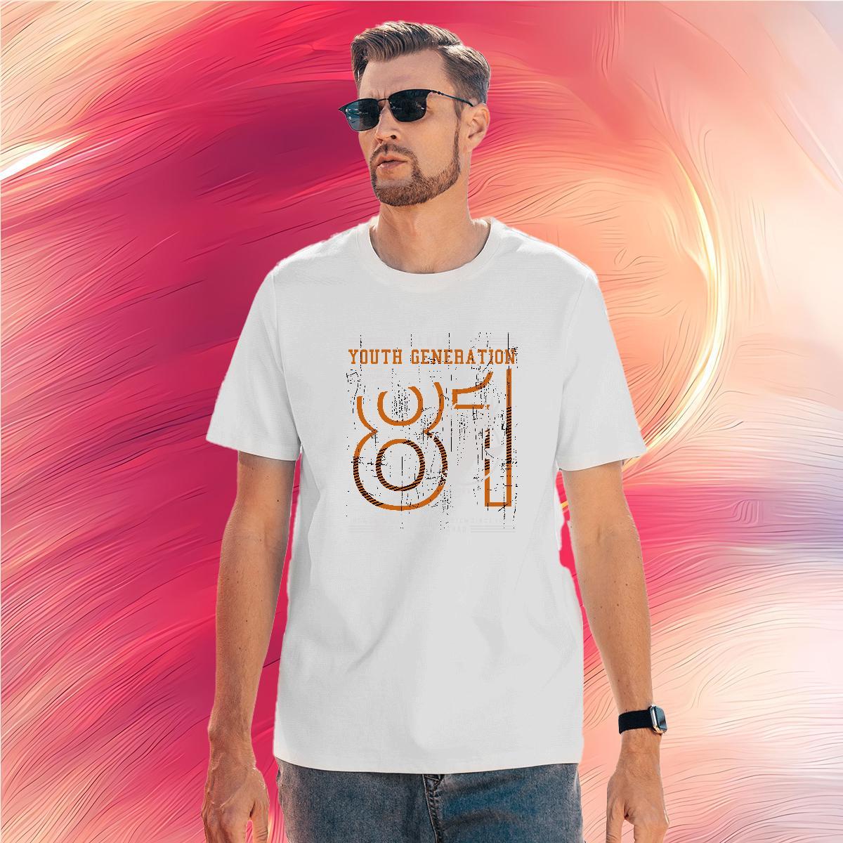 Comfortable number 230g Cotton Men Tshirts Outdoor Breathable Soft Men T Shirts Custom Graphic Wear