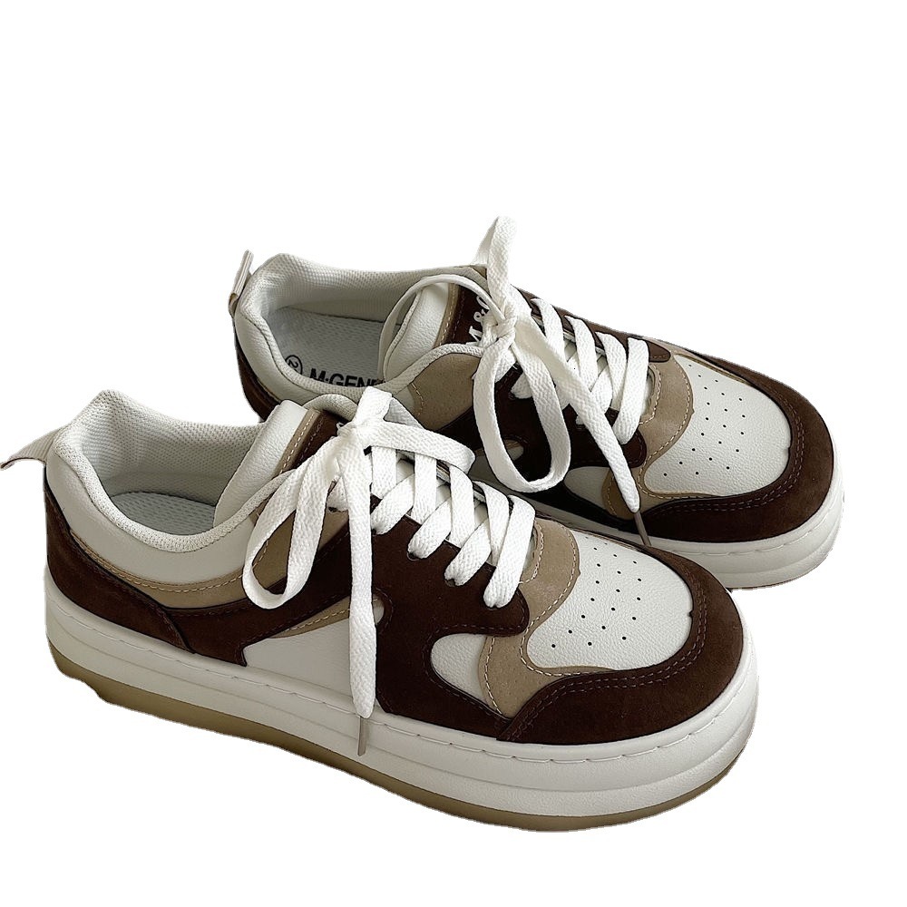Ddmyoutdoor Thick Soled Board Women S Moral Training Big Toe Shoes Niche And Versatile Casual Bread Sports OUTDOOR