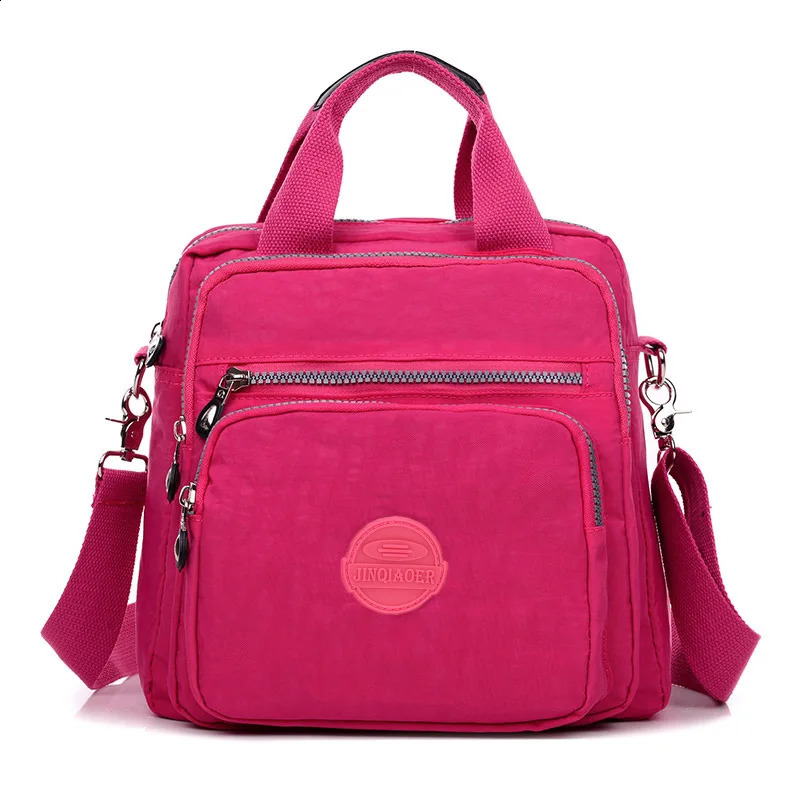 Womens messenger bag clutch womens handbag three zipper main bag womens er shoulder cross body bag Sacamain 240819