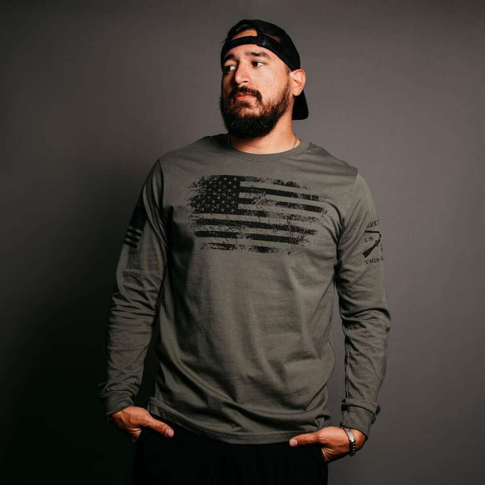 Long Sleeve Shirts for Men sweatshirt American long sleeved T-shirt T shirt Tee Streetwear Casual tops clothes