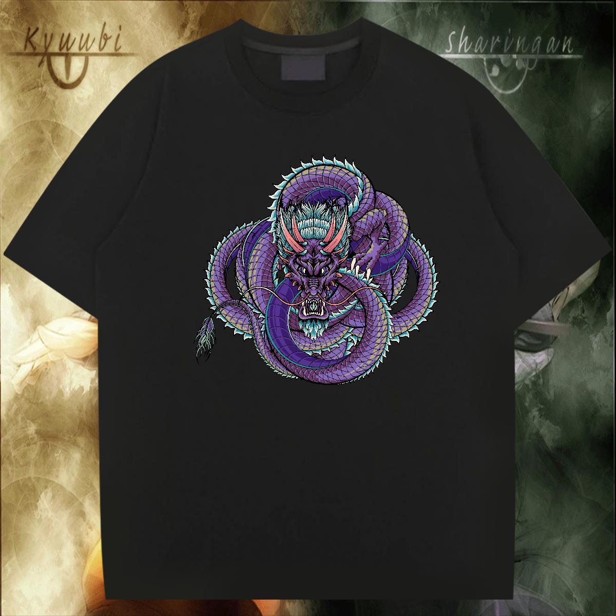 Soft dragon Mens T Shirts Casual Daily Wear Men Tshirts 230g Cotton 2024 Summer Breathable Crew Neck Black Oversized Tops