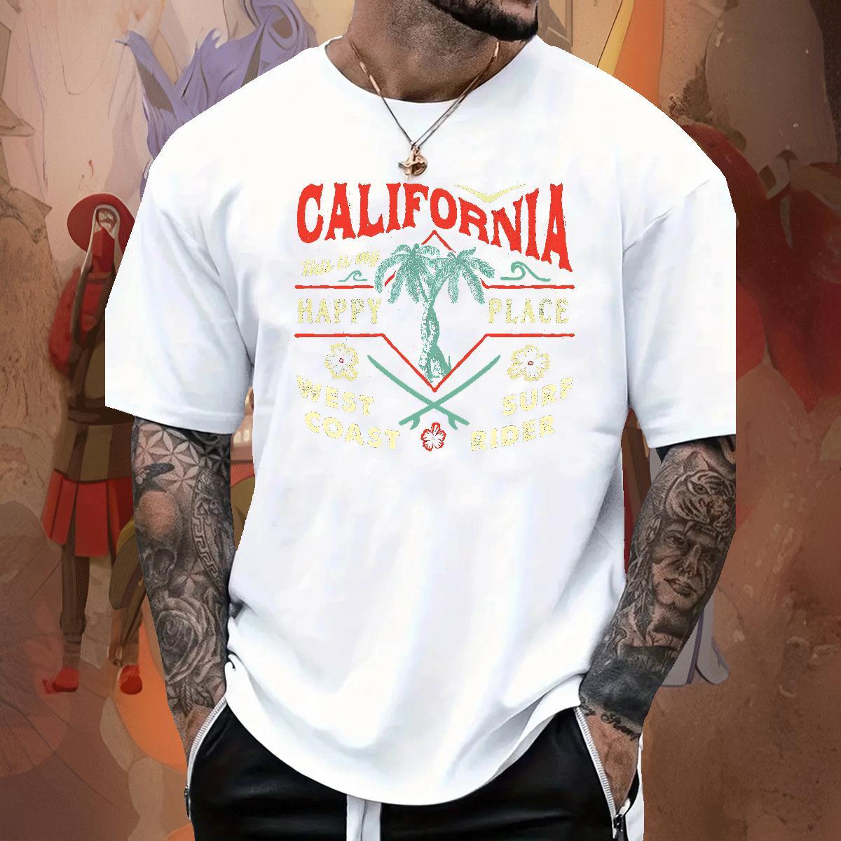 Cool Men Tshirts Anime Printing Street 100% Cotton 230g Custom Print Oversized Breathable Short Sleeve tree Mens T Shirts 2024 Summer Tops Shirt