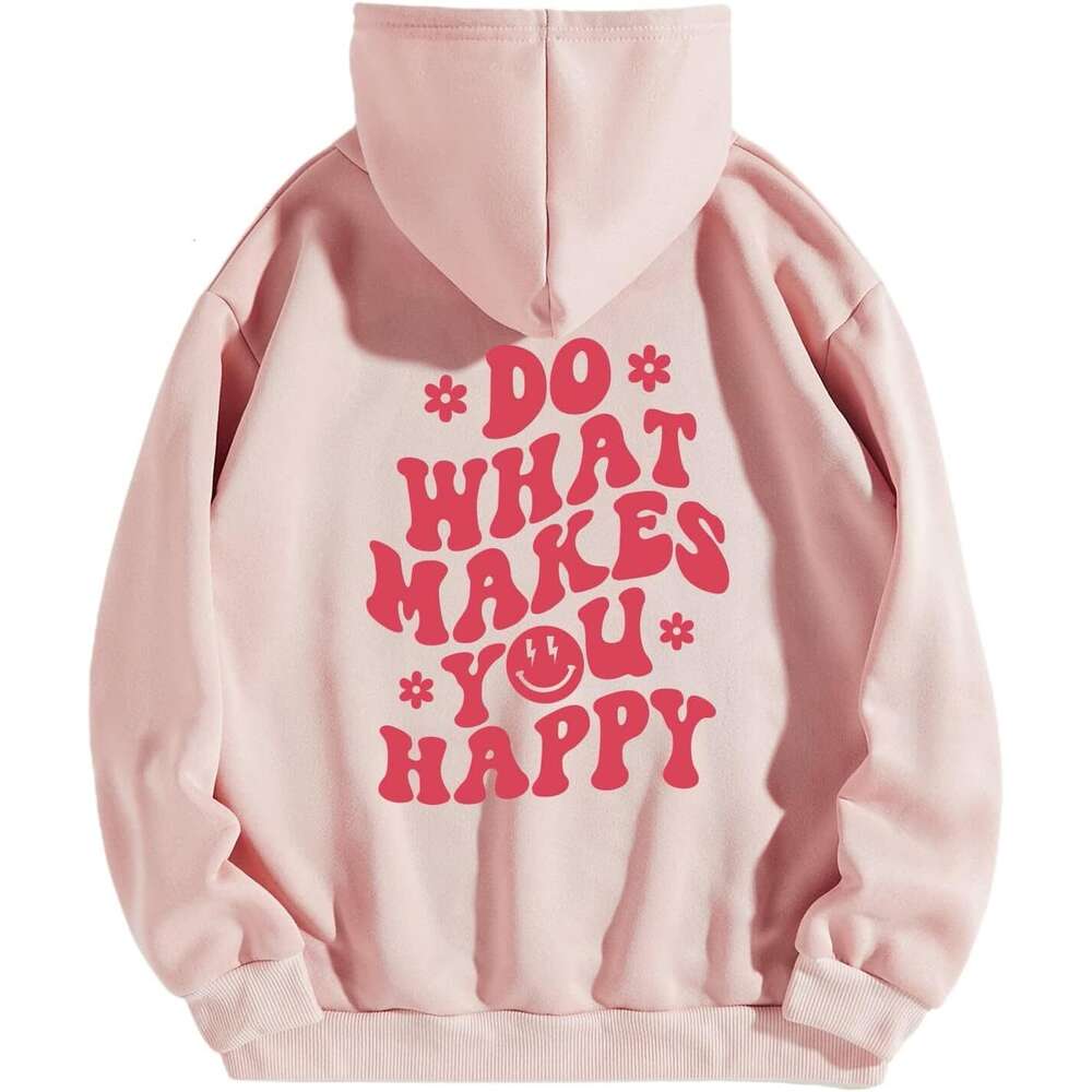 Hoodie for Mens Womens Letter Graphic Print Long Sleeve Drawstring Hoodie Sweatshirt Hoodies sweatshirts pullover jacket
