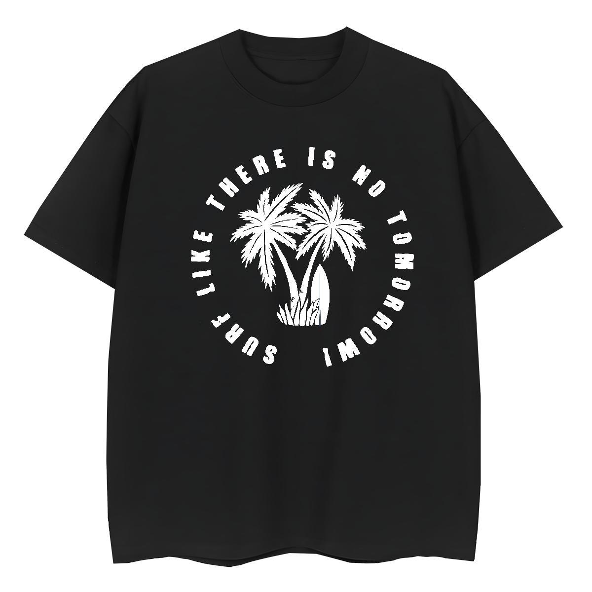 Fashion Casual Unisex Tshirts Beach Crew Neck Top Shirts Soft 230g Pure Cotton skateboarding DIY Anime Women T Shirts