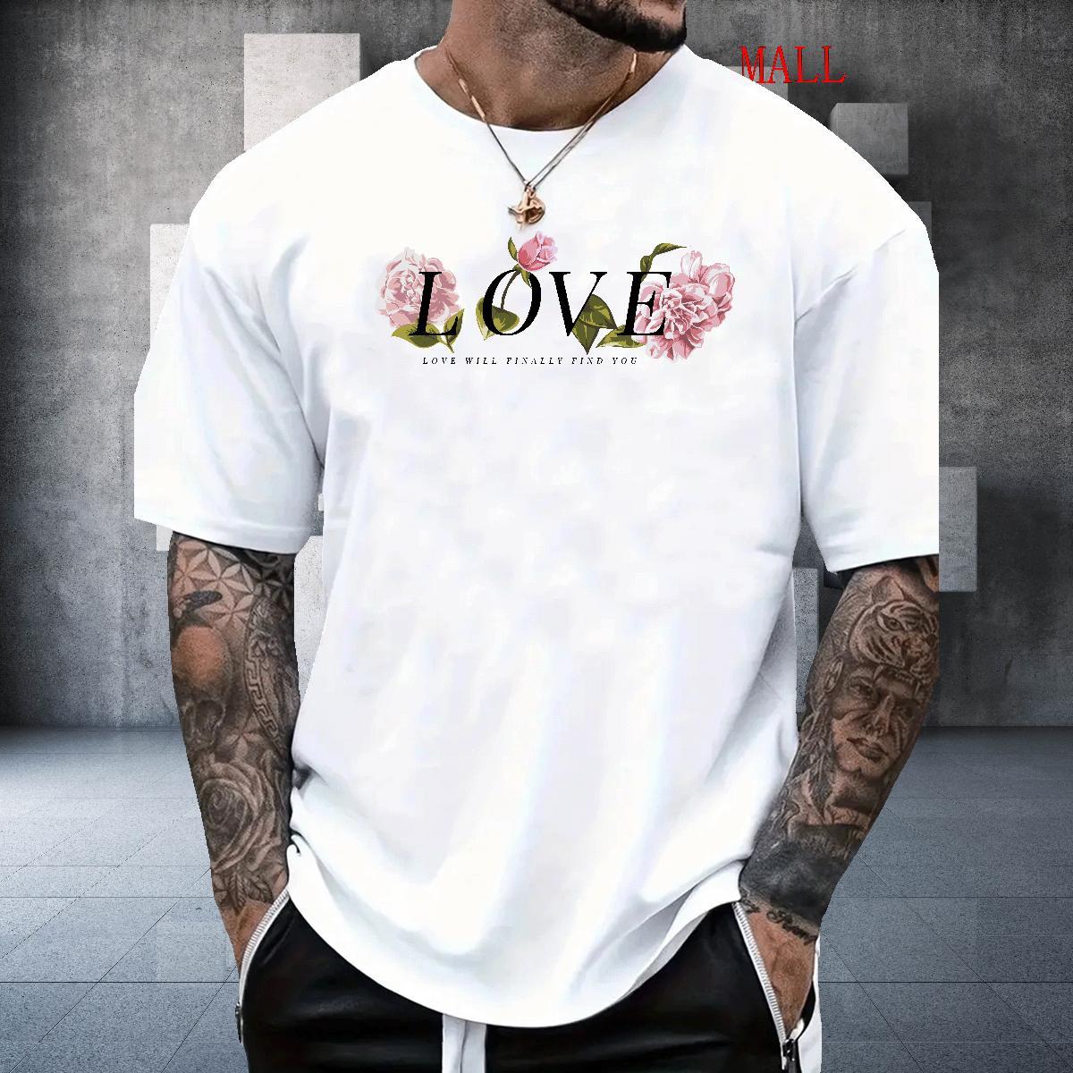 Stylist Men Tshirts flower Summer Casual 230g Pure Cotton Tops Shirt Breathable Crew Neck TOP Quality Man T Shirts Skull