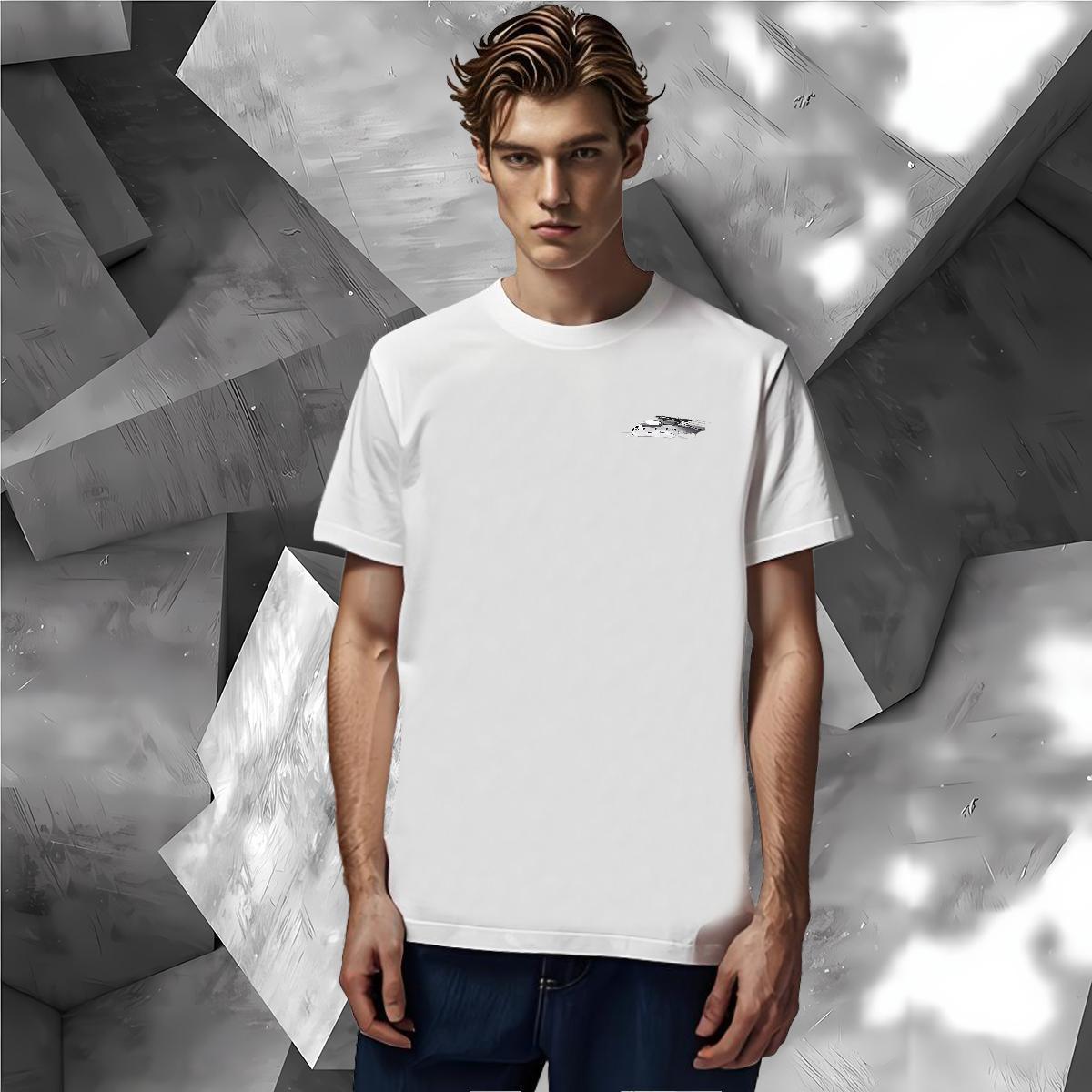 Soft plane Man T Shirts Sport Men Clothes T-Shirt 230g 100% Cotton Custom O-Neck Short Sleeve Graphic Clothings