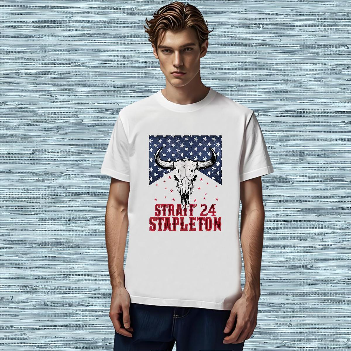Cool Design Mens T Shirts straif 24 stapleton Crew Neck Street Casual Graphic 100% Cotton 230g Men Tshirts 2024 Clothes