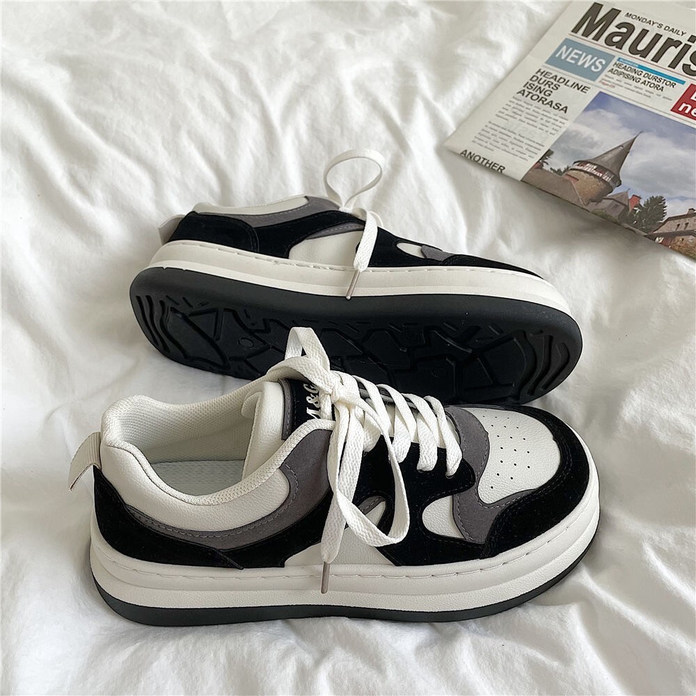 Ddmyoutdoor Thick Soled Board Women S Moral Training Big Toe Shoes Niche And Versatile Casual Bread Sports OUTDOOR