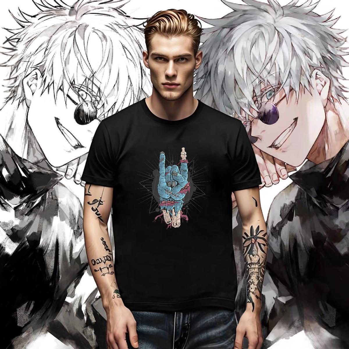 Free Shipping hand Men Tshirts 230g Cotton T-Shirts Custom Printing Home Outdoor Crew Neck Breathable Cool Design Tees Shirts