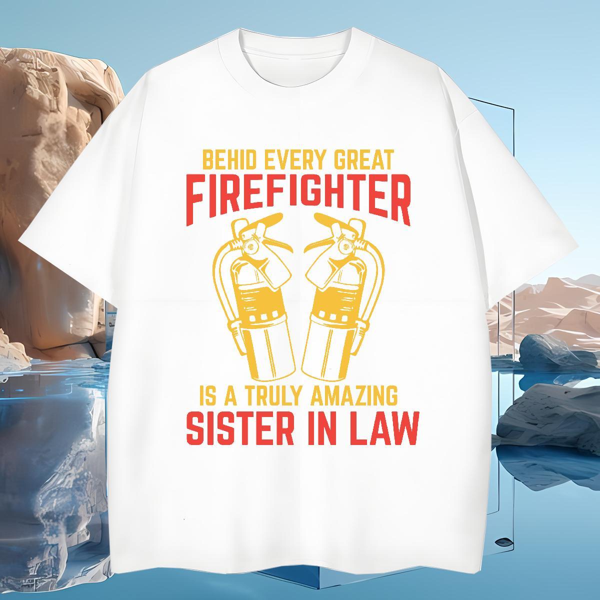 Soft firefighter T shirt Anime Printing Street Couples T Shirts 230g 100% Cotton Fashion Design Crew Neck Customized Print Clothings