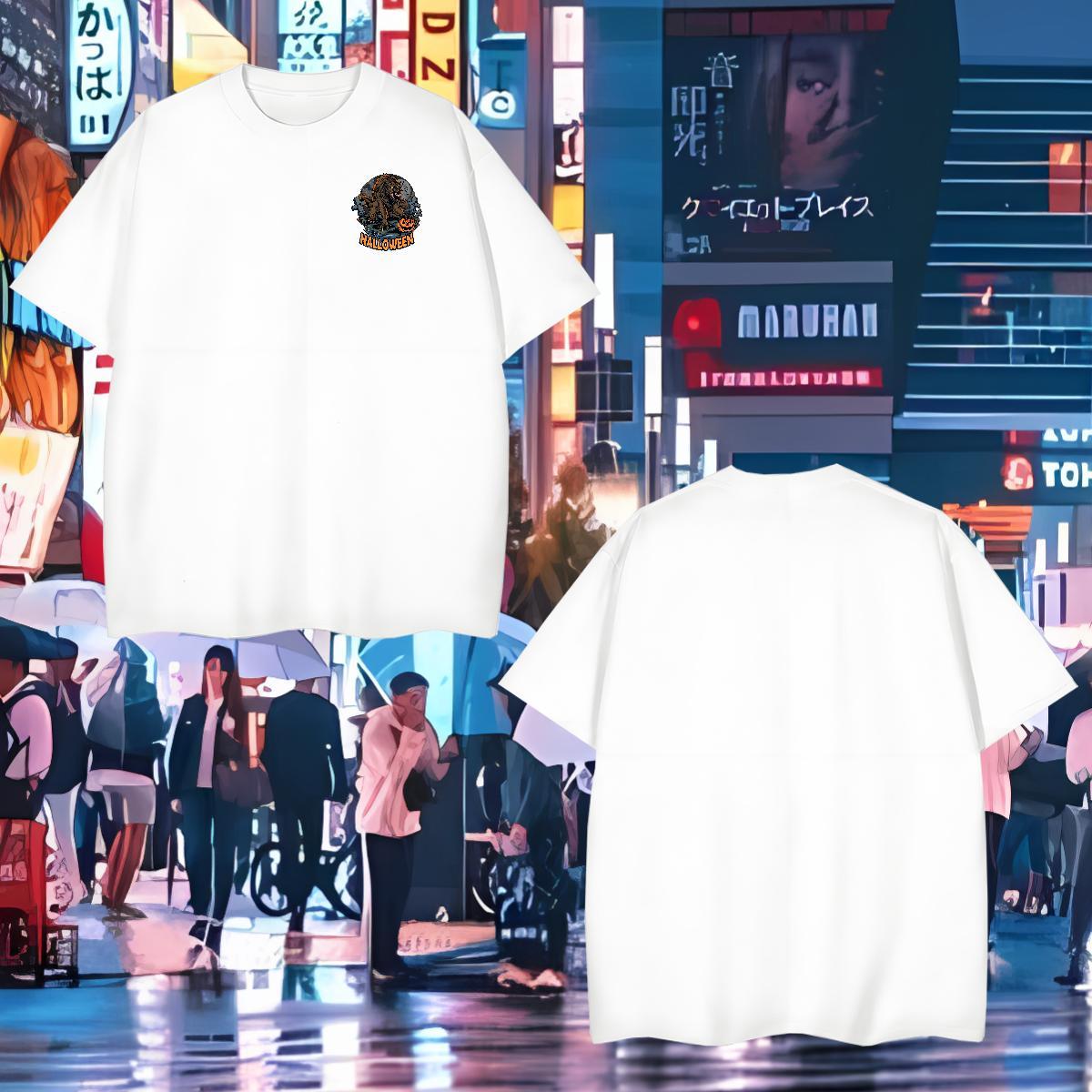 DIY Customized Tshirt for Man Woman pumpkin Home Outdoor 100% Cotton 230g Tees Shirts Breathable Popular T Shirts Men Skull