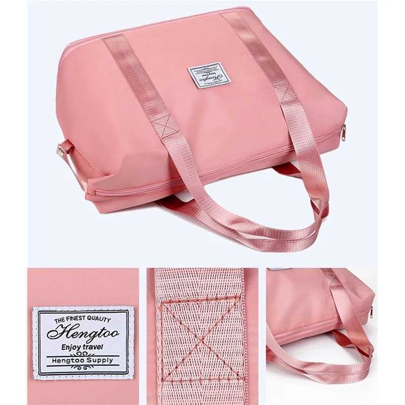 Folding Travel Bags Waterproof Tote Travel Luggage Bags For Women Large Capacity Multifunctional Travel Duffle Bags Handbag CL240820