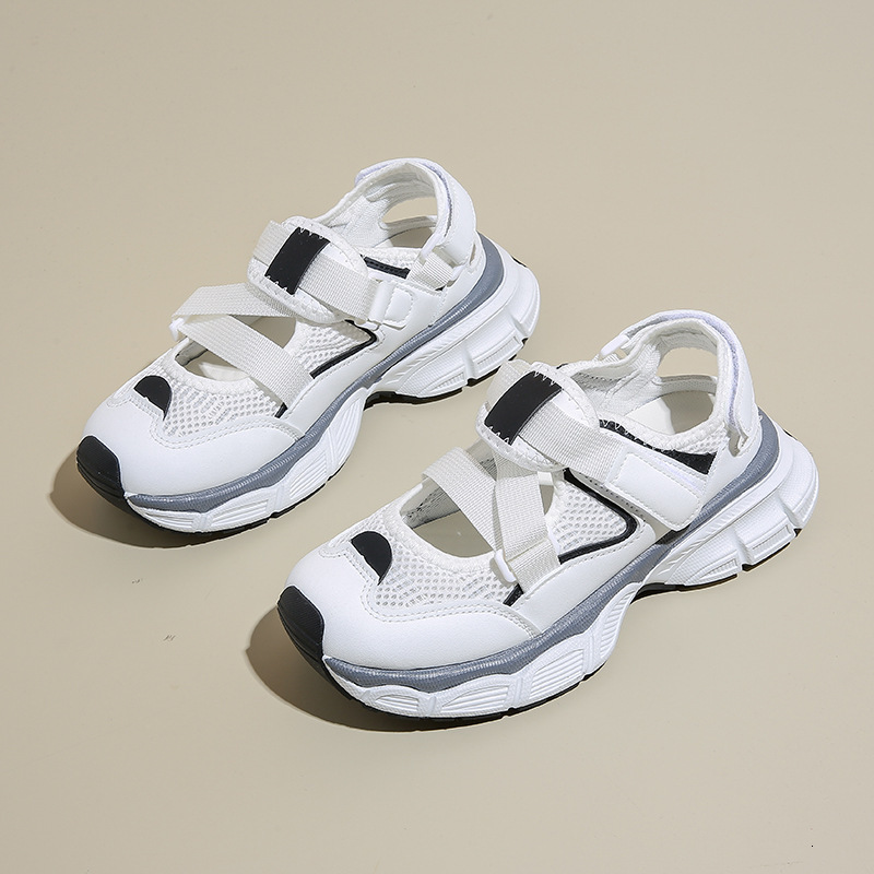 Ddmysports Summer New Korean Breathable Dad Instagram Student Casual Thick Sole Running Shoes Female LD OUTDOOR