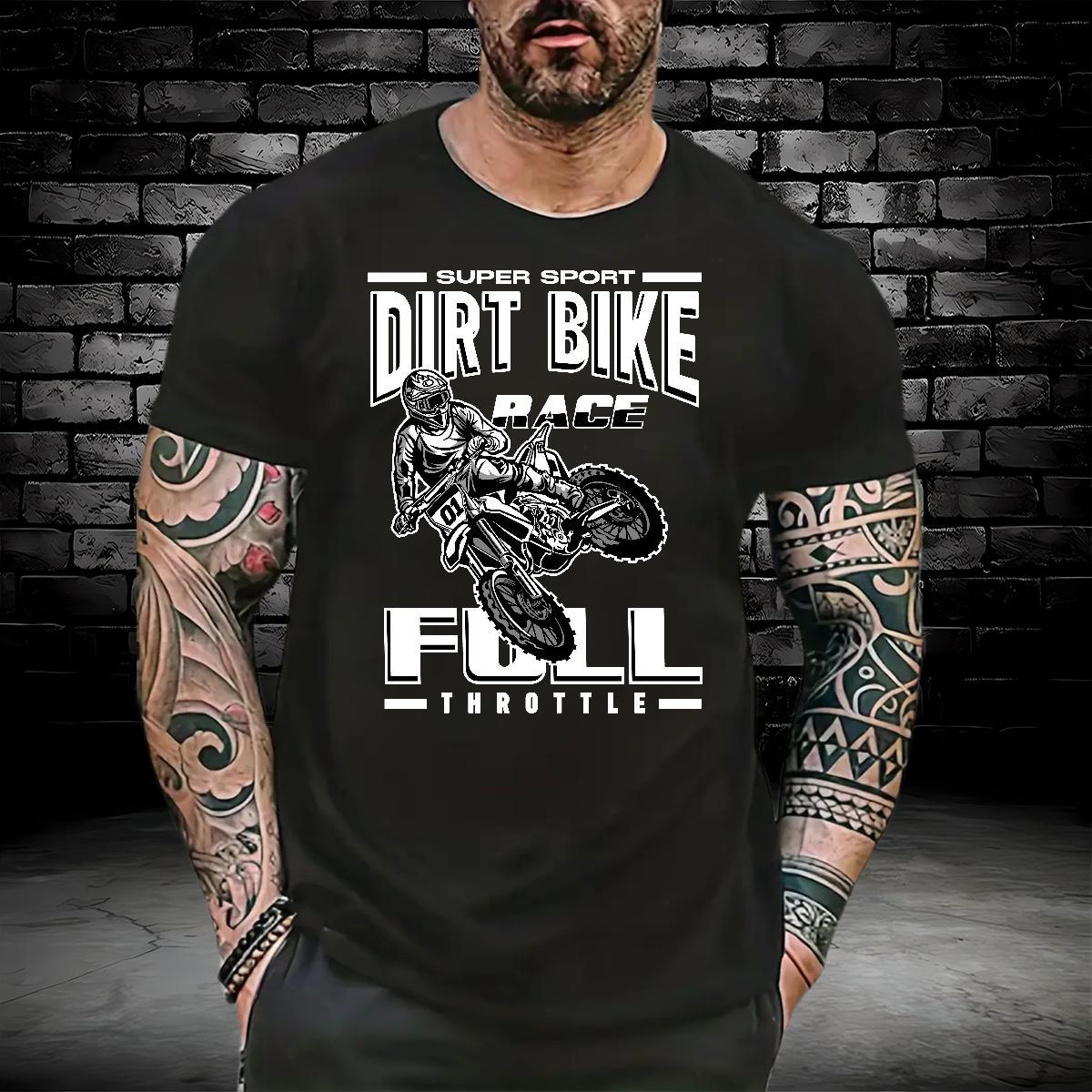 Brand motorbike 230g Cotton Couples T Shirts Spring Summer O Neck Short Sleeves T Shirt For Man New Custom Printing Top Tees