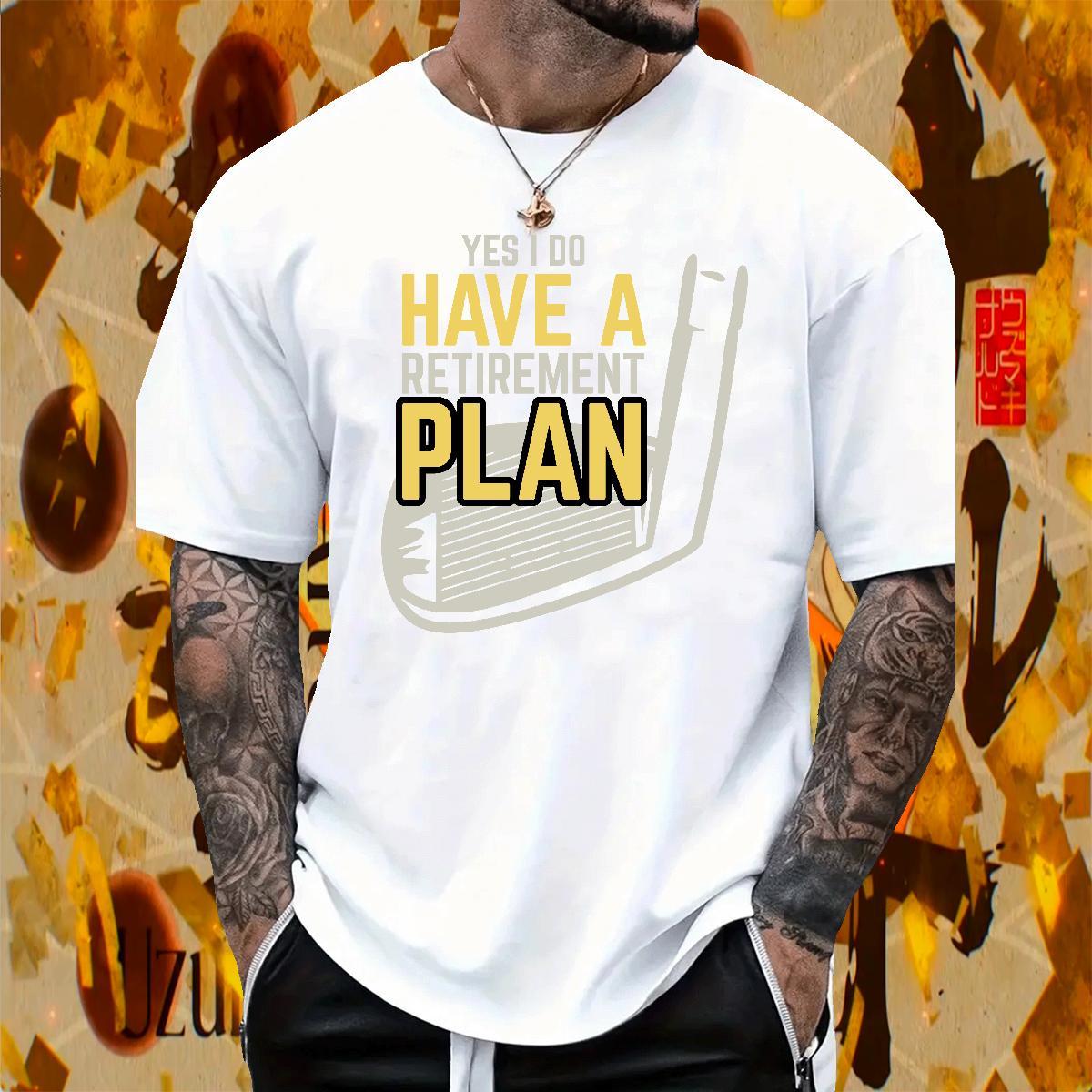 Soft have a plan 100% Cotton 230g Tshirts Street Breathable Short Sleeve T-Shirts for Men Fashion New Oversized Clothings