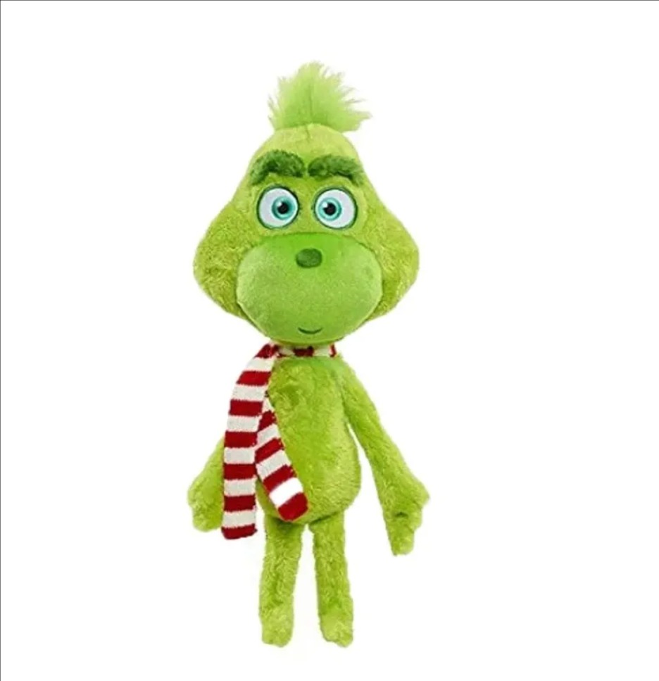 1PC Stole Plush Toys green Grinch stuffed toy Max Dog Doll Soft Stuffed Cartoon Animal Peluche for Kids Christmas Gifts GG0820
