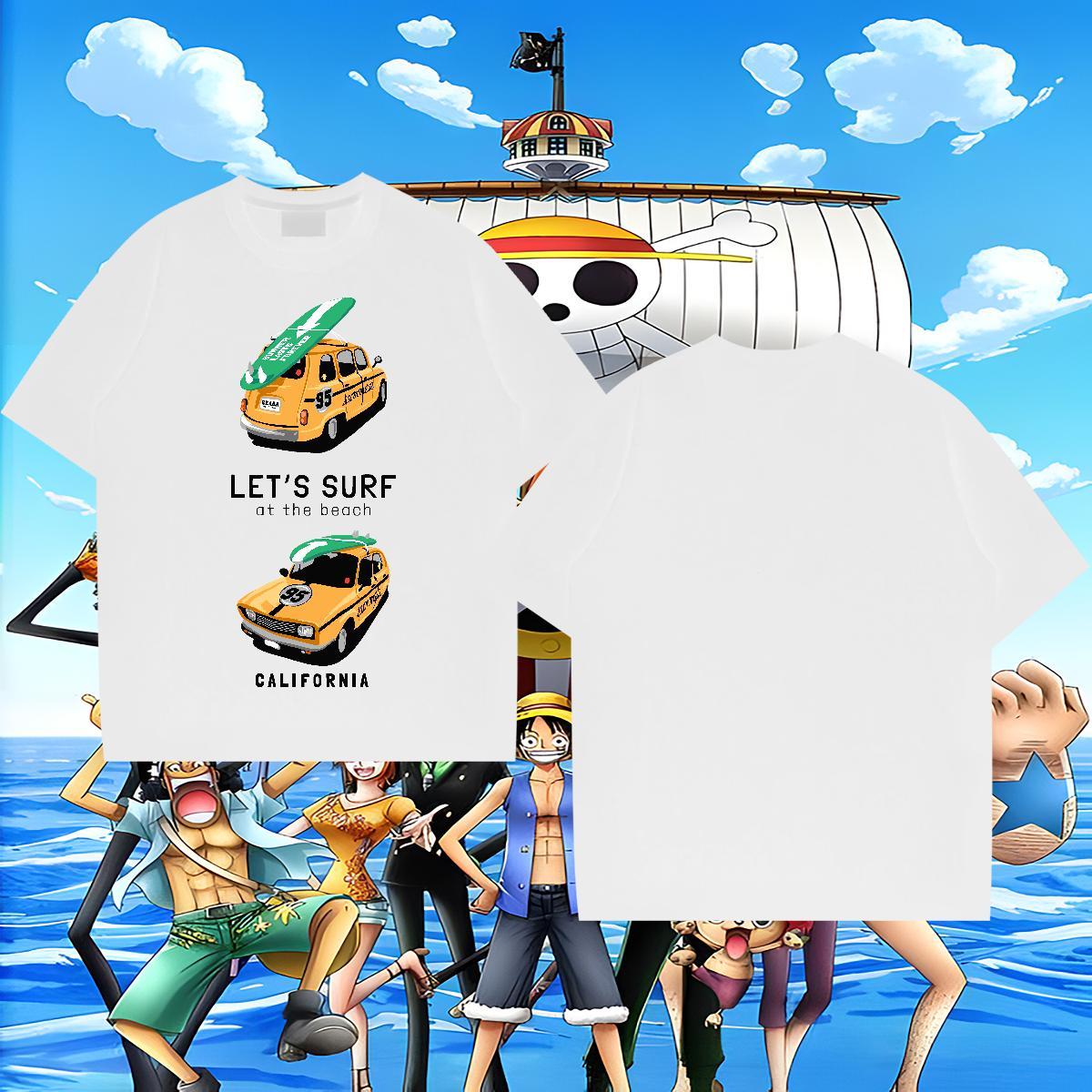 Soft Mens Tshirts Casual 230g Pure Cotton Floral Print Breathable Short Sleeve car Man T Shirts Factory Direct Top Tees