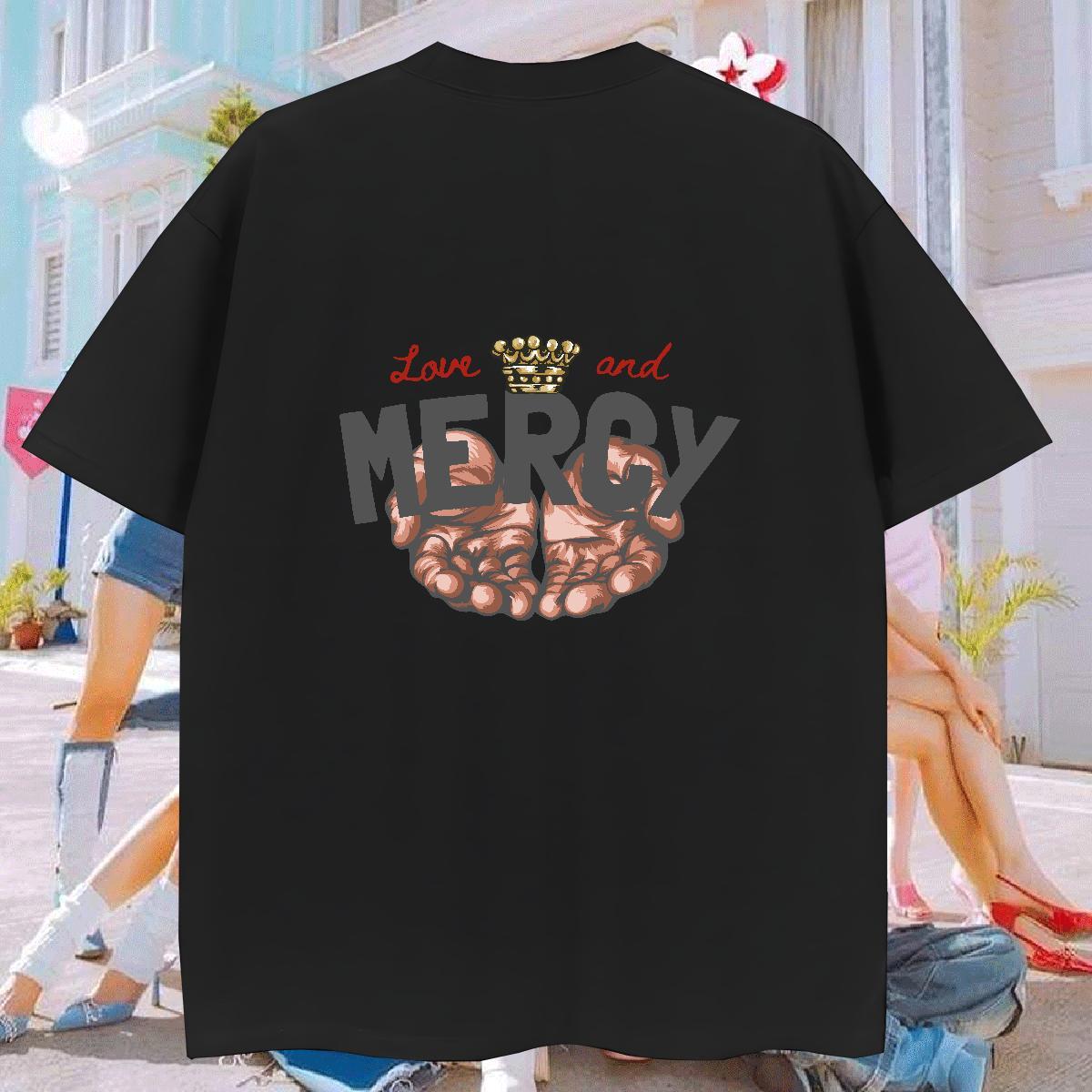 Men T Shirts 100% Cotton 230g hand- Casual Breathable Anime Couples T Shirts 2024 Summer Free Shipping Tops