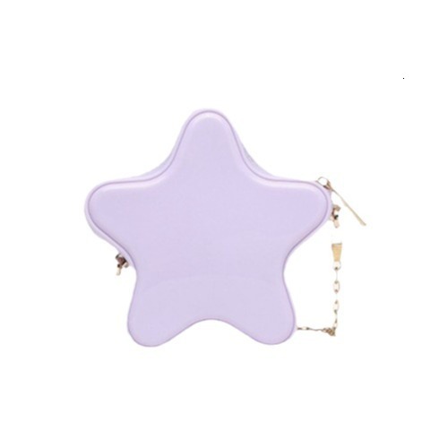 PVC pentagonal Barbie jelly bag, fashionable versatile backpack, dirt resistant and easy to wash, summer women's diagonal cross bag