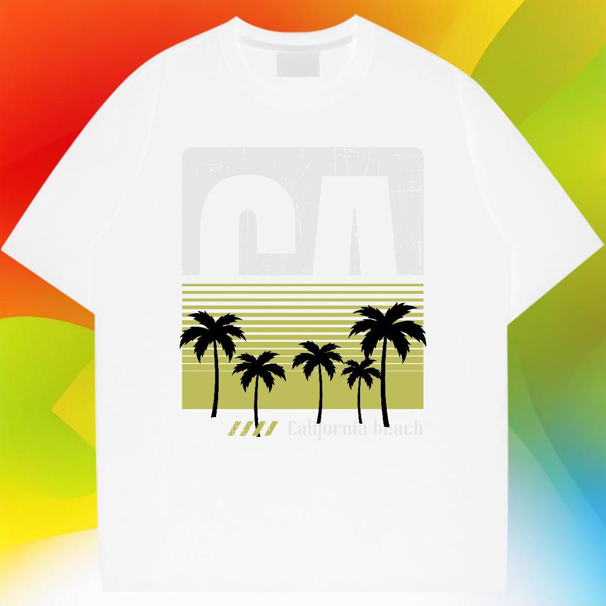 Popular tree 230g 100% Cotton Men Clothes T-Shirt Hip Hop Breathable Short Sleeve Man T Shirts Wholesale Asian Size Wear