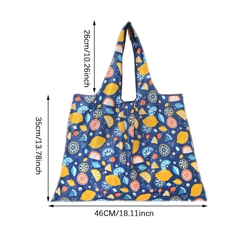Reusable Grocery Bags Large Washable Shopping Foldable EnvironmentFriendly Nylon HeavyDuty Pocket y240819