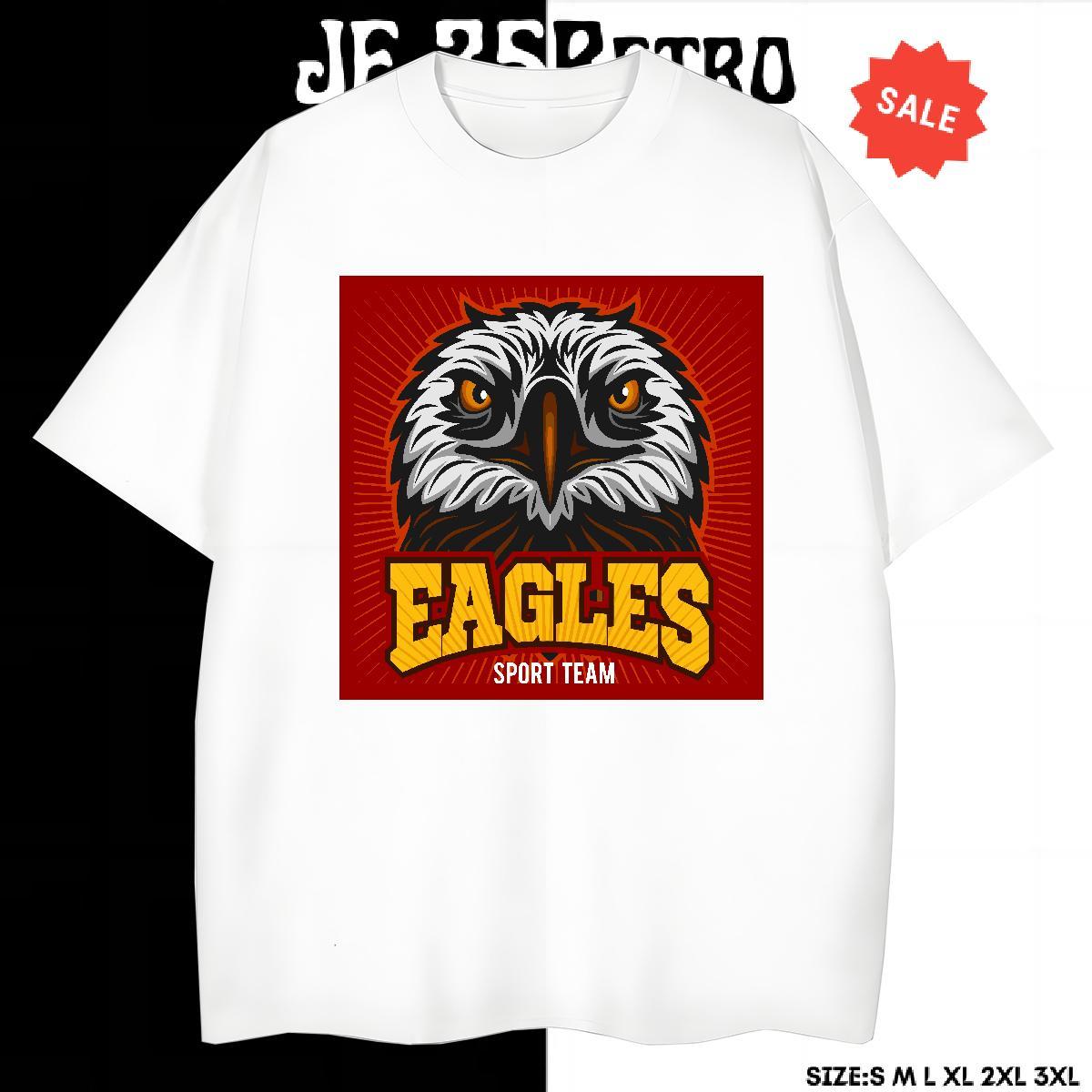 TOP Quality T Shirts Men eagle Crew Neck Hip Hop Street Anime 230g 100% Cotton Men Tshirts Fashion Casual Tee Shirt
