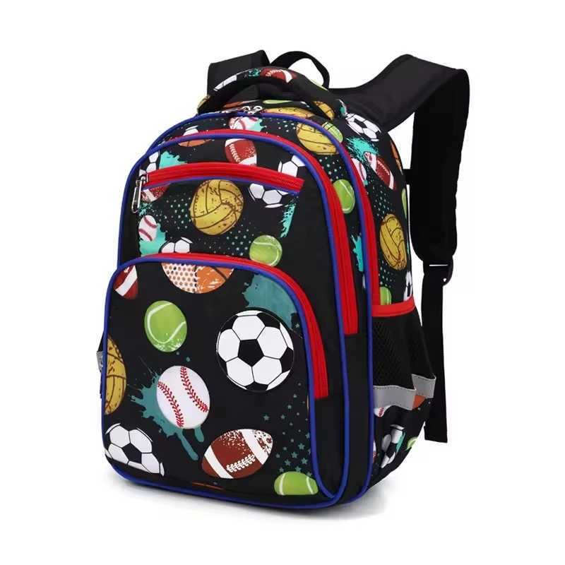 Cusangel Backpacks For School Boy Football Cartoon Backpack Primary School Bags For BoysHigh Quality Children Soccer Mochilas Y240820