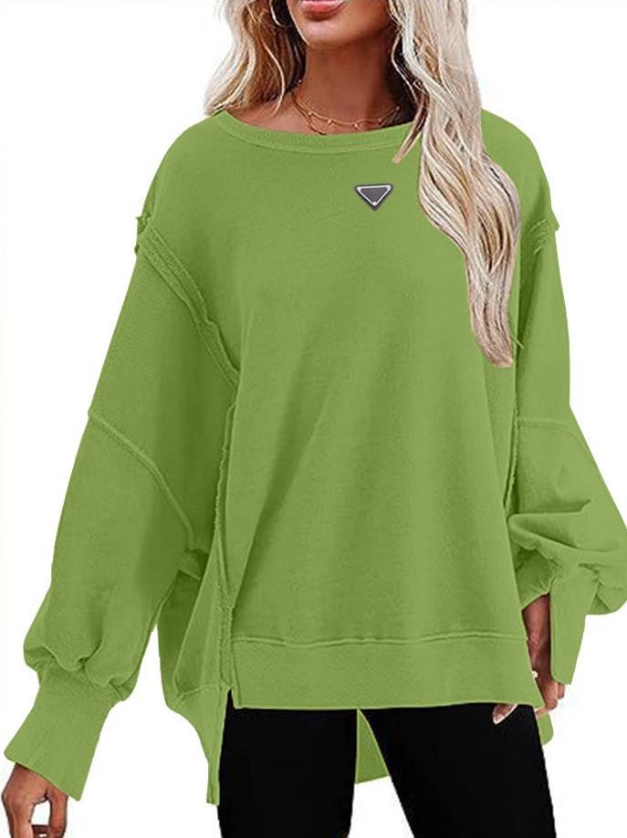 Hoodies Perfect Oversized 2025 Black Blue Womens Designers Hoodys Sweater Sports Round Neck Long Sleeve Casual Loose Sweatshirts