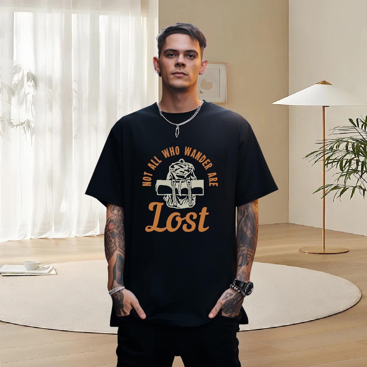 Cool Mens Tshirts Home Outdoor 230g Pure Cotton Custom Big Size O-Neck Short Sleeve monogram T-Shirts for Men 2024 Designer Tops Tees