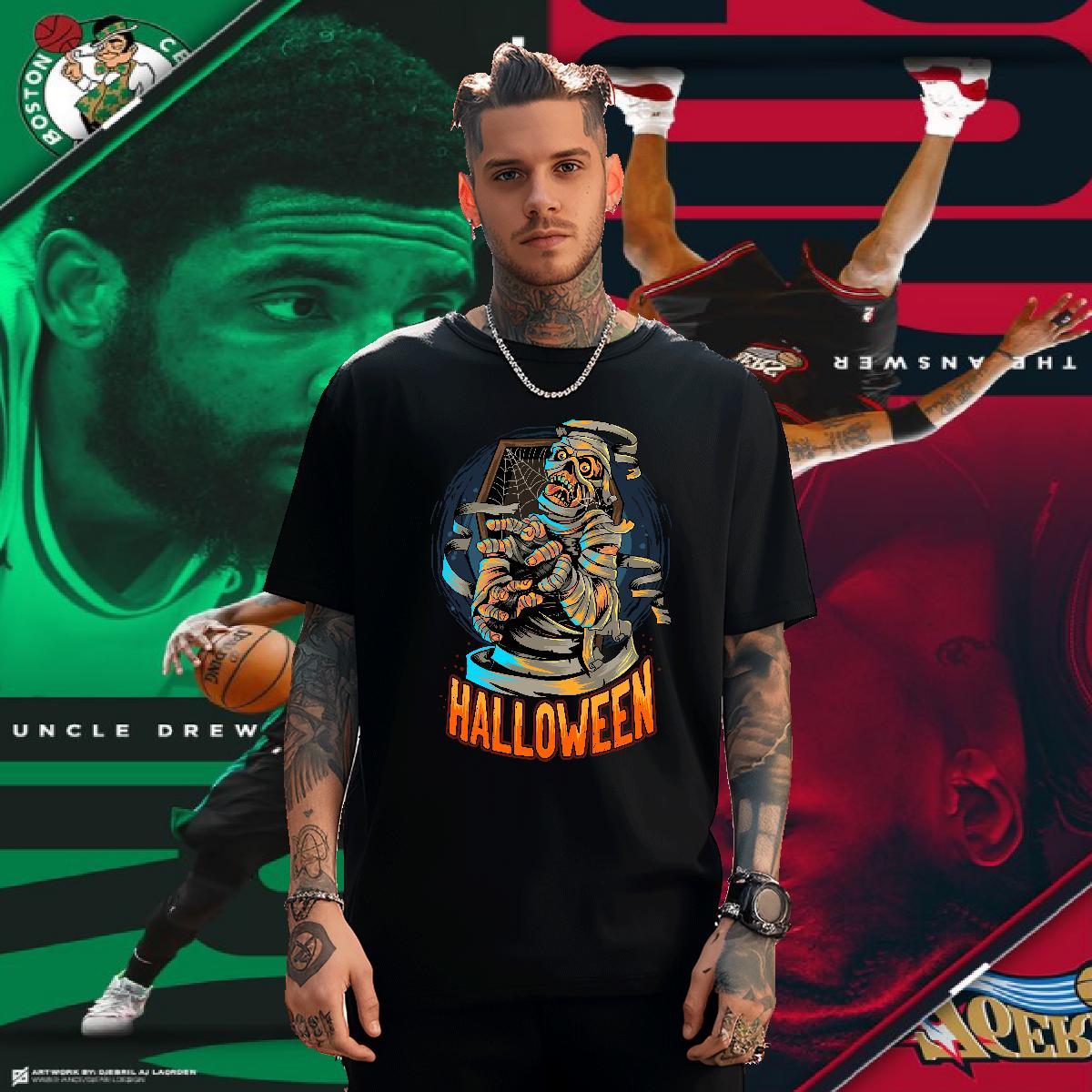 Wholesale T-Shirts for Men skull Crew Neck Daily Outfit Black White 230g Pure Cotton Tshirt for Man Woman DIY Tees