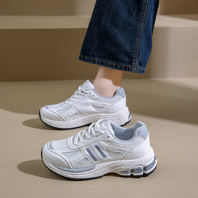Ddmysports Ins Korean Version New Dad Women Autumn Student Sports Running Casual Thick Soled Height Increasing Shoes LD OUTDOOR